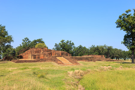 Lori-Kudan or Nigrodharama monastery, Tilaurakot, Nepalの写真素材