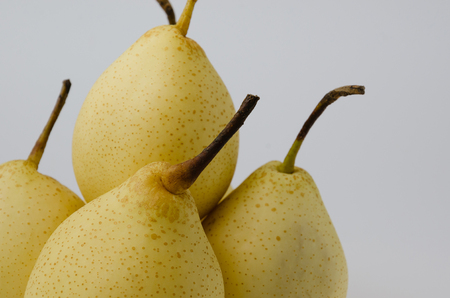 Organic Chinese Pear.の写真素材