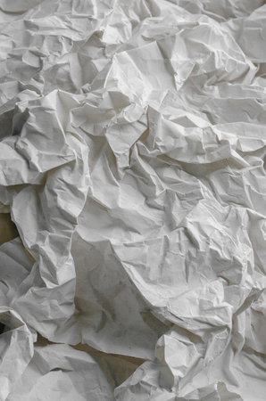 Texture of Crumpled Paper.の写真素材