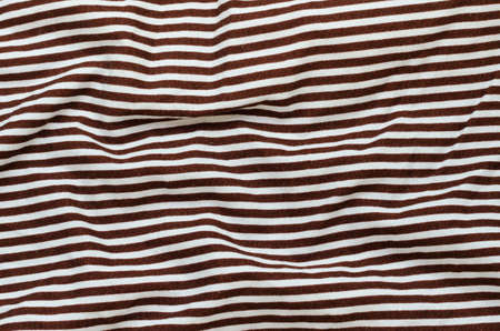 Texture of Color Striped Fabric.