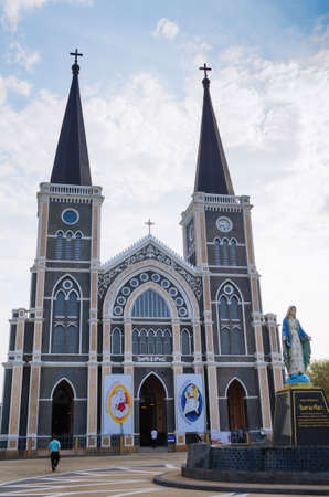 The Cathedral of the Immaculate Conception Chanthaburi at Chanthaburi Province of Thailand.