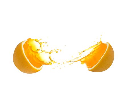 Fresh oranges from the gardenの写真素材