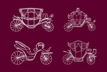 Coaches, Broughamのイラスト素材