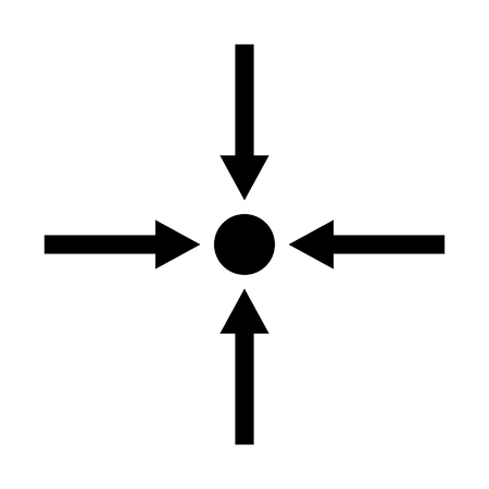 Meeting point iconのイラスト素材