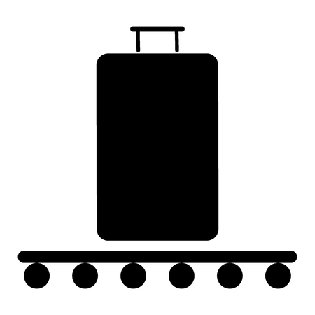 Baggage claimのイラスト素材