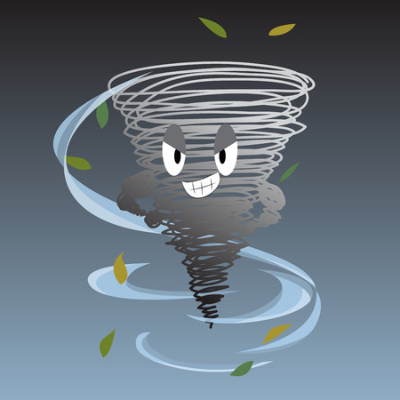 villain cyclone characterのイラスト素材