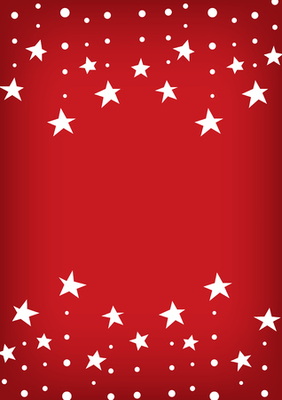Falling star abstract red pattern design.のイラスト素材