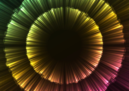 rainbow abstract firework overlap backgroundのイラスト素材