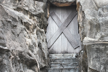 The cave door.の写真素材
