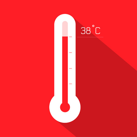 Thermometer Vector illustrationのイラスト素材