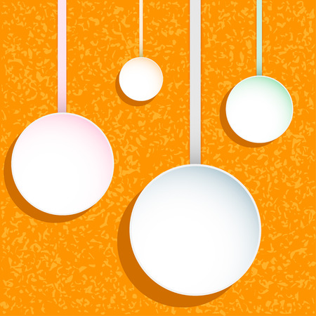 circular labels diagram layout, Vector illustrationのイラスト素材