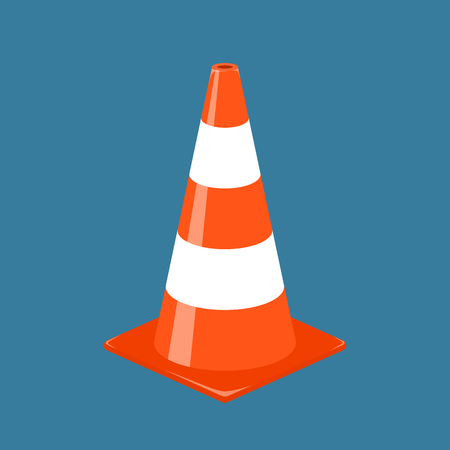 Traffic cone.のイラスト素材