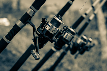 Fishings Pole for fishing.の写真素材