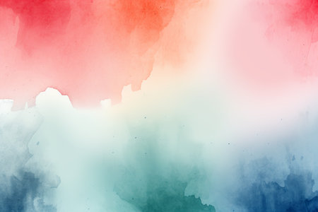 Abstract watercolor background. Digital art painting. Colorful texture.の素材