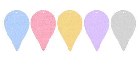 Memo post note colorful by cork boardの写真素材