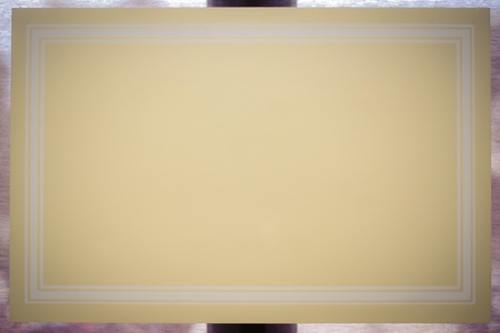 Background frame label abstract on wallの写真素材