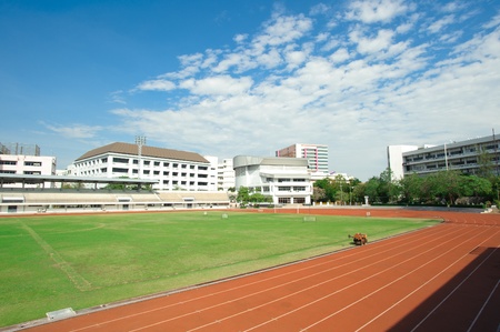 way grid race grass stadiumのeditorial素材