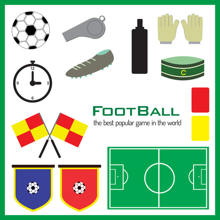 soccer gameのイラスト素材