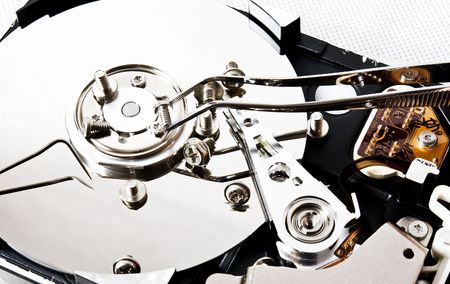 hard drive with some gear