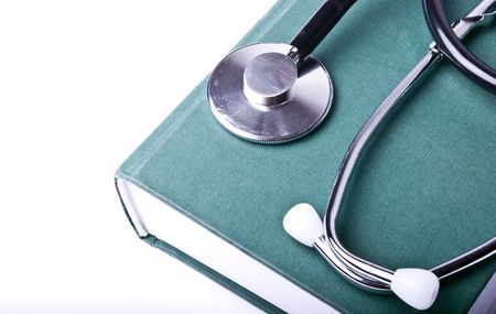 book with med gearの写真素材