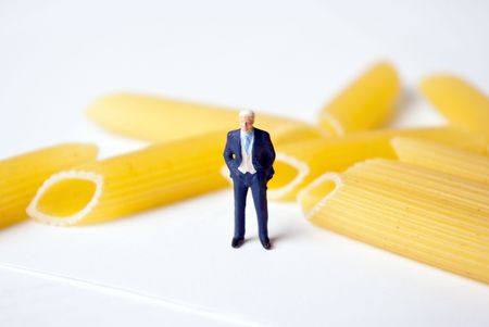 miniature man の写真素材