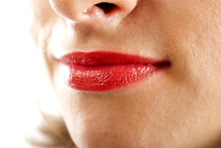 woman lipsの写真素材