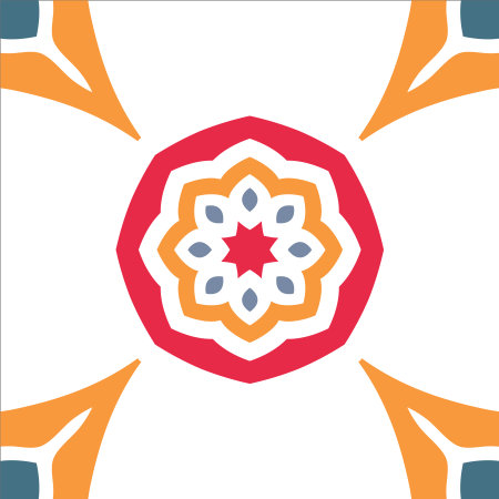 Ceramic Tile Design,Ceramic Vector,Decorationのイラスト素材