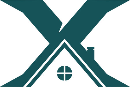 This logo is made using letter X in a simple and modern style. This logo has a high level of legibility in various sizes and can be used on various media with ease. This awesomeのイラスト素材