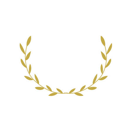 wheat trophy symbol vector designのイラスト素材
