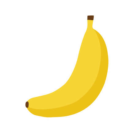 fresh banana fruit vector designのイラスト素材