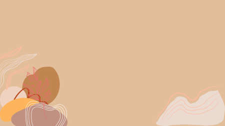 Colorful template banner with lilac colors. Design with liquid form.のイラスト素材