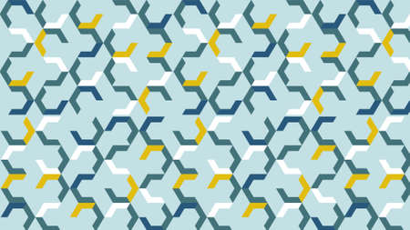 Abstract blue gradient background with polygonal motif. Modern horizontal design vector for mobile...