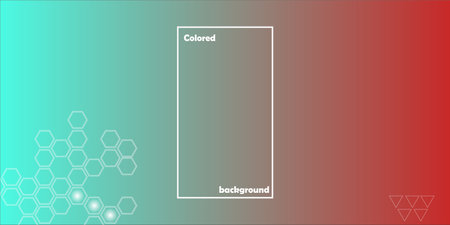 Set of horizontal abstract backgrounds  with gradient colors. Collection of gradient textures with geometric ornaments. Flyer, banner, cover, poster or web design template. Vector.のイラスト素材