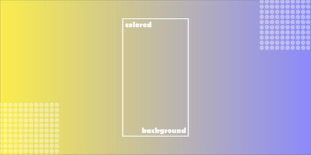 Set of horizontal abstract backgrounds  with gradient colors. Collection of gradient textures with geometric ornaments. Flyer, banner, cover, poster or web design template. Vector.のイラスト素材