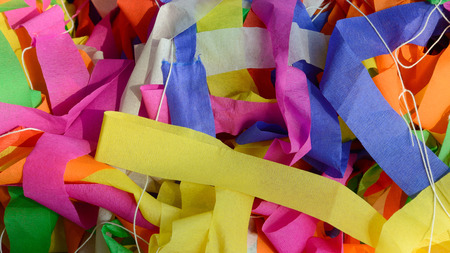 colorful scarp of paper