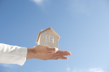 blue skiesの写真素材