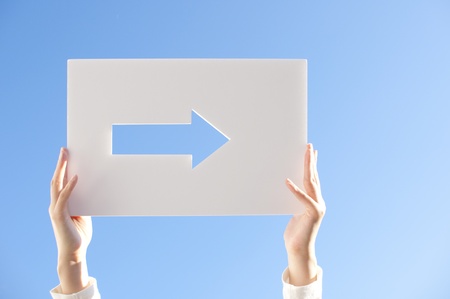 blue skiesの写真素材