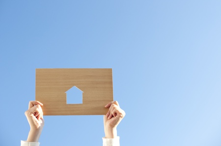 blue skiesの写真素材