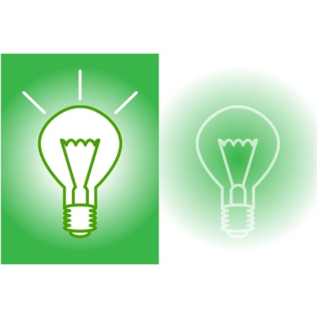 Electric bulbのイラスト素材