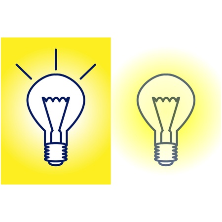 Electric bulbのイラスト素材