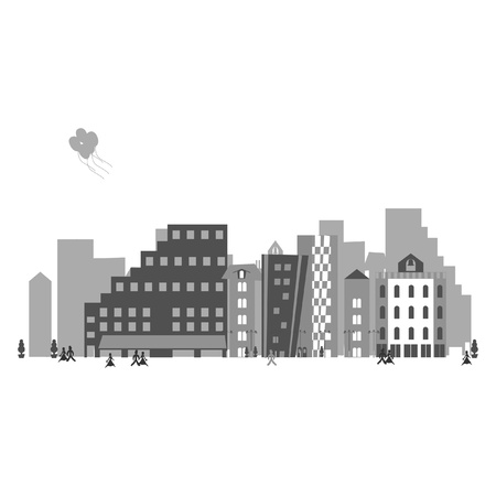 Townのイラスト素材