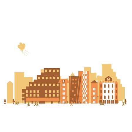 Townのイラスト素材