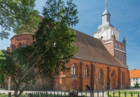 Mieszkowice churchの写真素材