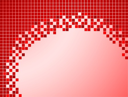 Red background with pixelsのイラスト素材