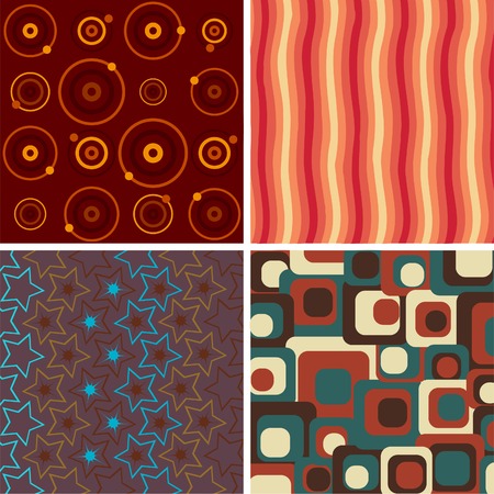 Backgrounds setのイラスト素材