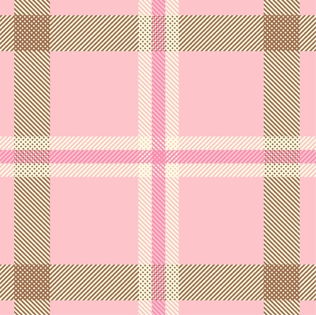 Textured tartan plaid, vector patternのイラスト素材