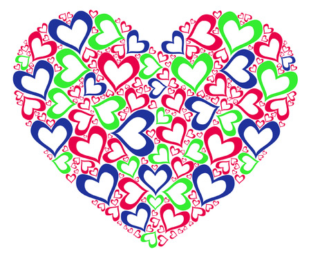 Stylized heart