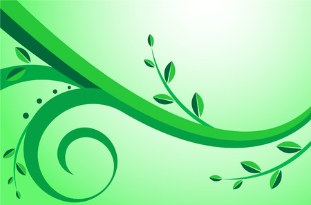 Ecology backgroundのイラスト素材