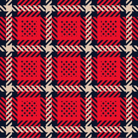 Plaid patternのイラスト素材