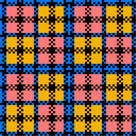 Seamless plaid patternのイラスト素材